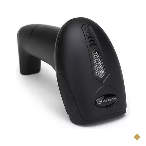Leitor de Código de Barras Laser USB LB-55BK Preto - C3Tech