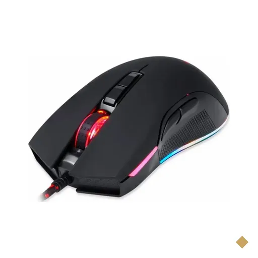 Mouse Gamer Motospeed V70 RGB 12000dpi Optico Preto USB