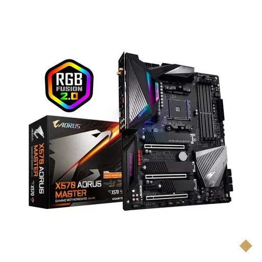 Placa Mãe Gigabyte X570 Aorus Master (AMD X570/AM4/M.2)