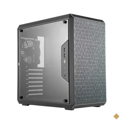 Gabinete Cooler Master MasterBox Q500L, Lateral em Acrílico, Mid Tower Black