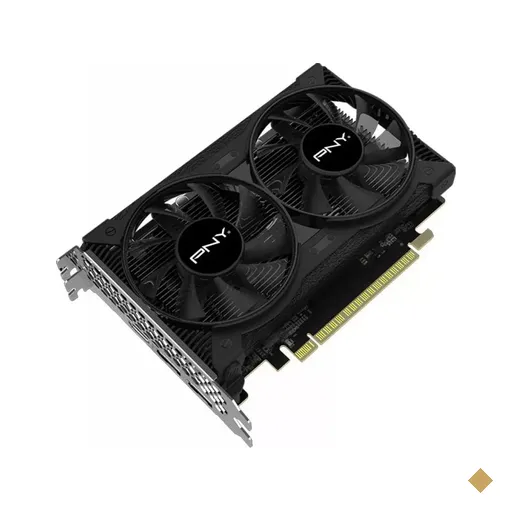 Placa de Vídeo PNY GeForce GTX 1650 Dual Fan 4GB GDDR6 128-bit PCI-E 3.0 x16