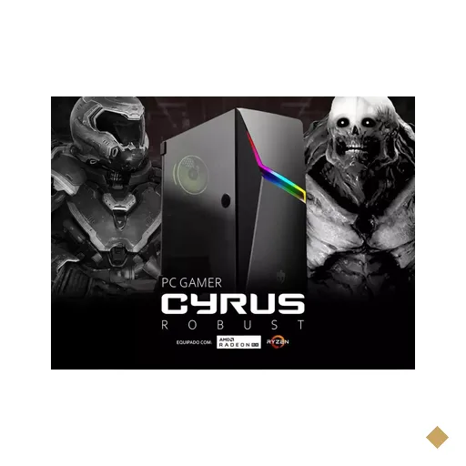 PC Gamer Cyrus Robust AMD Edition (AMD Ryzen 5 3600, 16GB (2x8GB) DDR4-2666…