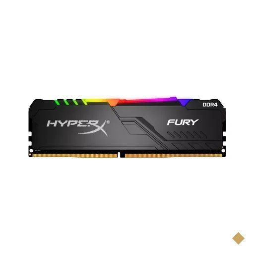 Memória HyperX Fury RGB 16GB DDR4 3200MHz