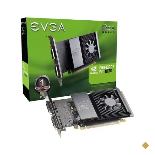 Placa de Vídeo EVGA GeForce GT 1030 SC  2GB GDDR5 64-bit PCI-Express 3.0 x16