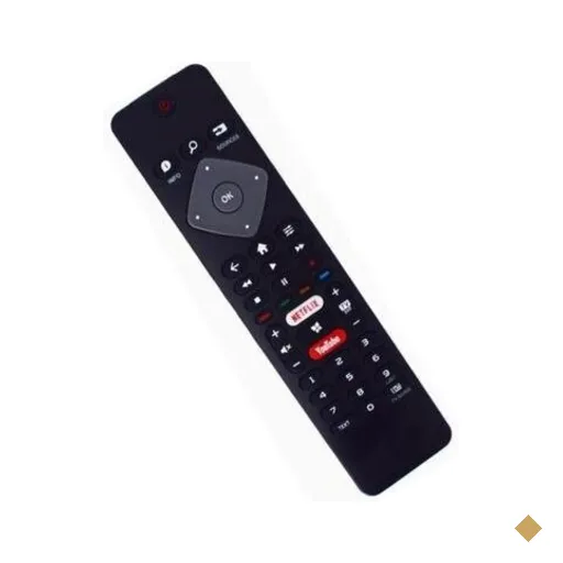 Controle Remoto para TV Smart, Compatível com Philips, 58pug6654, 58pug6654/78