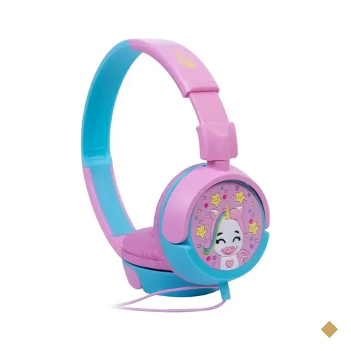 Headphone OEX Unicórnio HP-304 P2 - Rosa/Azul
