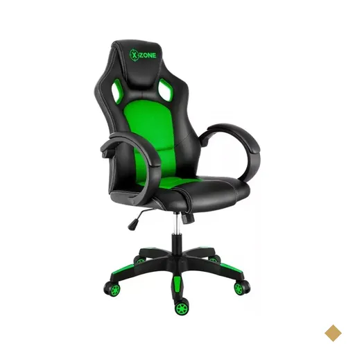 Cadeira Gamer XZone CGR-02 Preta/Verde