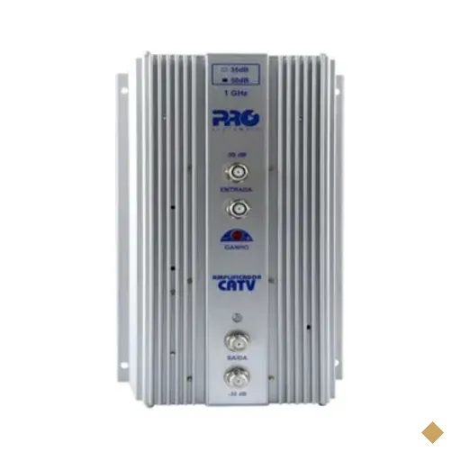 Amplificador De Potência Proeletronic, 1ghz, 50db, 3 Geração - Pqap-7500g3