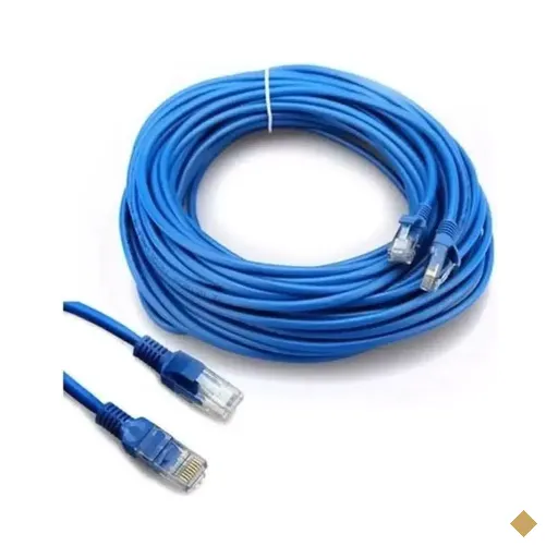 Cabo de Rede RJ-45 CAT5E 15m Azul - MD9