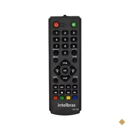 Controle Remoto Para Conversor Digital Intelbras - Cd 730