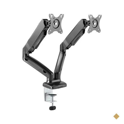 Suporte Articulado para 2 Monitores 17″ à 32″ c/ Pistão a Gás - Vinik