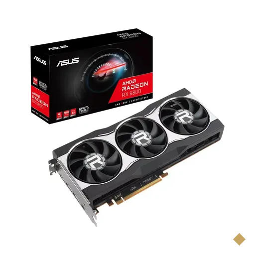 Placa de Vídeo ASUS Radeon RX 6800 16GB GDDR6 256-bit PCI Express 4.0