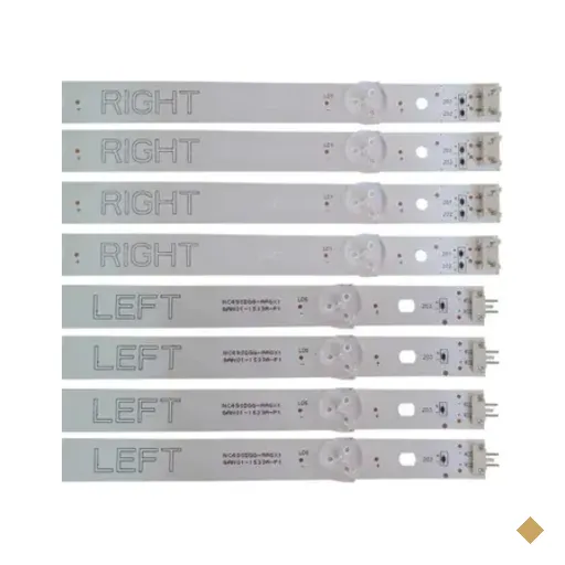 KIT 8 BARRAS DE LED TV 49" LG - AGM76589501 - ORIGINAL