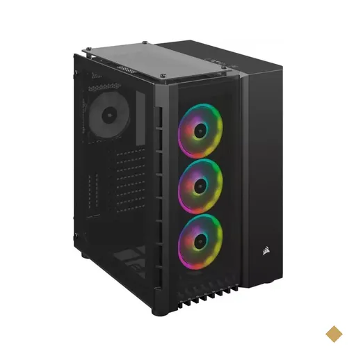 Gabinete Corsair Crystal Series 680X RGB, Lateral em Vidro Temperado, Mid Tower…