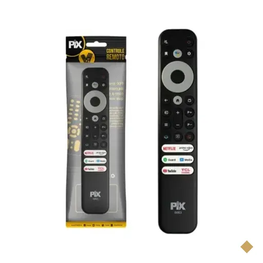 Controle Remoto Compatível Smart Tv Tcl Rc902v 65p725 Fmr2