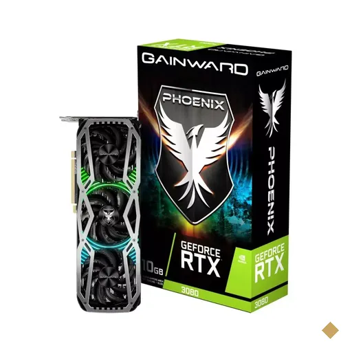 Placa de Vídeo Gainward GeForce RTX 3080 Phoenix 10GB GDDR6X 320-bit PCI-E 4.0…