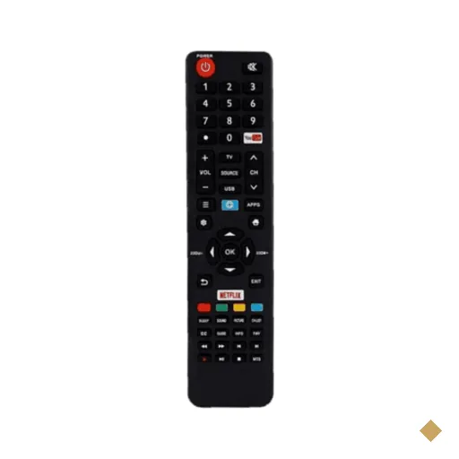 Controle Remoto Tv Semp Toshiba Netflix/youtube Ct-6841 -9029