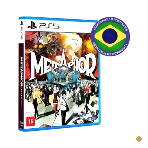 Metaphor Refantazio Ps5 Mídia Física Legendado Em Português Br