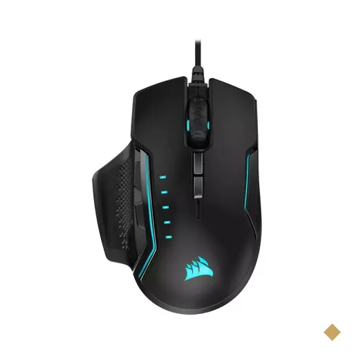 Mouse Corsair Glaive RGB PRO 18.000dpi USB Preto
