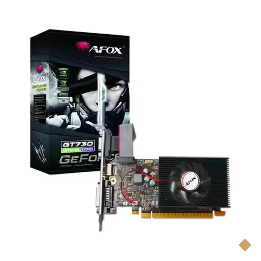 Placa de Vídeo AFOX GeForce GT 730 Low Profile 4GB DDR3 128 Bits PCI-E 2.0 x16