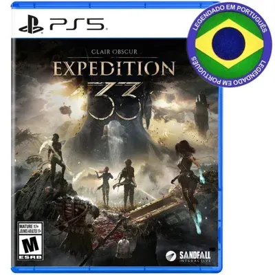Clair Obscur Expedition 33 Ps5 Mídia Física Legendado Em Português