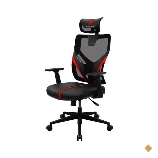 Cadeira Gamer ThunderX3 Ergonomic Yama1 Preta/Vermelha