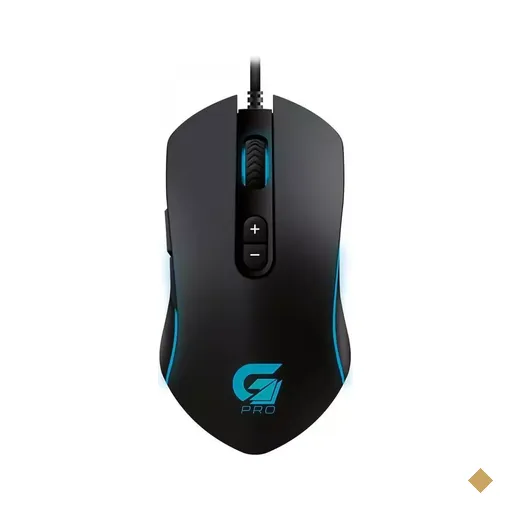 Mouse Fortrek Gamer PRO M7 4800dpi LED RGB USB - Preto
