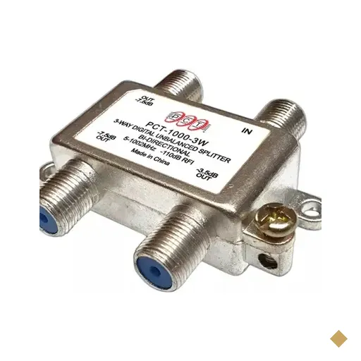 Divisor De Antena 1x3 Blindado 1 Giga 5-1002mhz PCt-1000 3wb