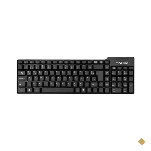 Teclado Hayom Standard TC3201 USB Preto