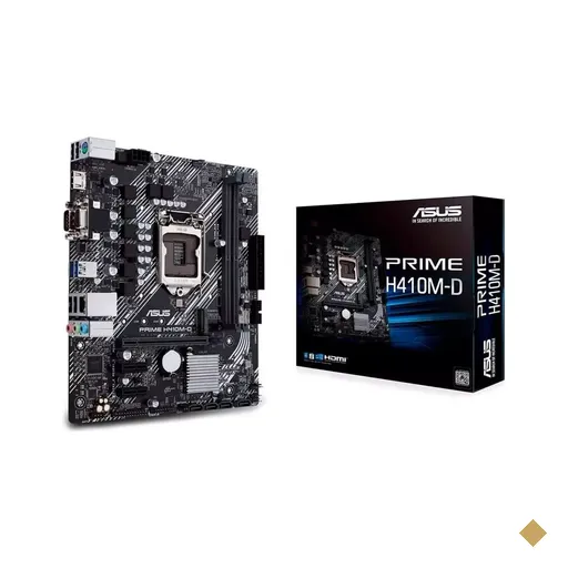 Placa Mãe ASUS Prime H410M-D (Intel H410/LGA 1200/M.2)