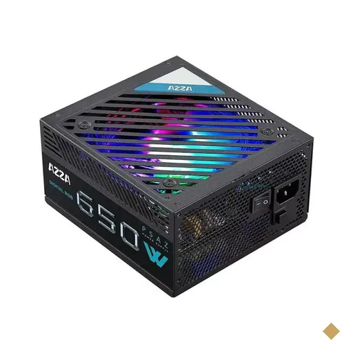 Fonte AZZA 650W ARGB ATX12V v2.3 80 PLUS Bronze