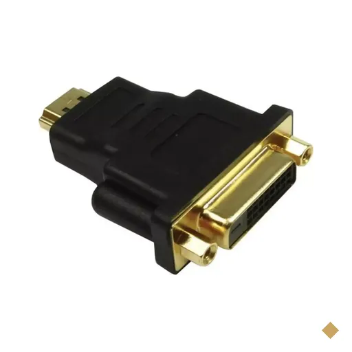 Adaptador DVI-D (Dual Link) F x HDMI M