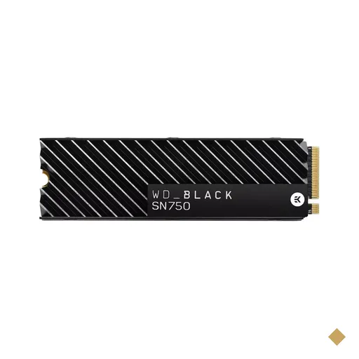 SSD Western Digital Black SN750 Heatsink 1TB M.2 2280 PCIe 3.0 x4 NVMe…