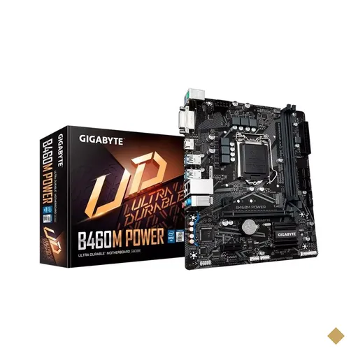 Placa Mãe Gigabyte B460M Power (Intel B460/LGA 1200/M.2/Rev.1.0)