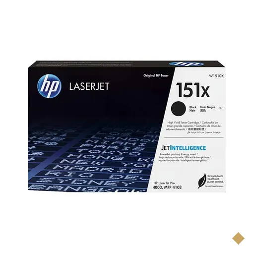 Toner HP 151x, Preto, Laserjet Original (W1510X), Para HP LaserJet Pro 4003…