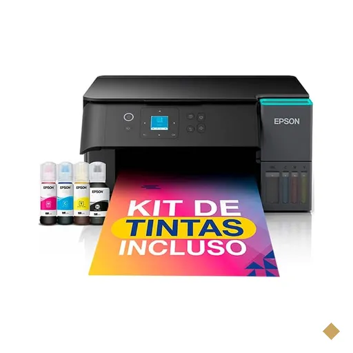 Impressora Multifuncional Tanque de Tinta Ecotank L4360, Duplex Automática…
