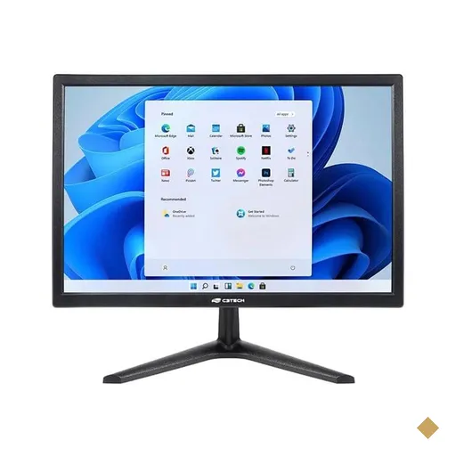 Monitor 19, LED, HD, HDMI / VGA , Tela IPS, 60Hz, 5ms, Preto, MR-19, C3Tech -…
