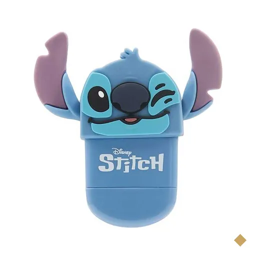 Apontador com depósito e borracha, Disney Stitch, Oval BT 1 UN
