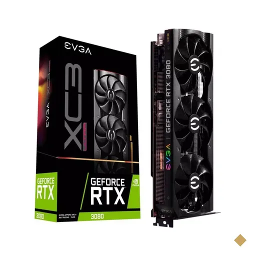 Placa de Vídeo EVGA GeForce RTX 3080 XC3 ULTRA Gaming 10GB GDDR6X 320-bit…