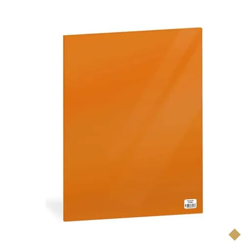 Folha em EVA Laranja, 60 x 40cm x 2mm, Spiral - 1 UN