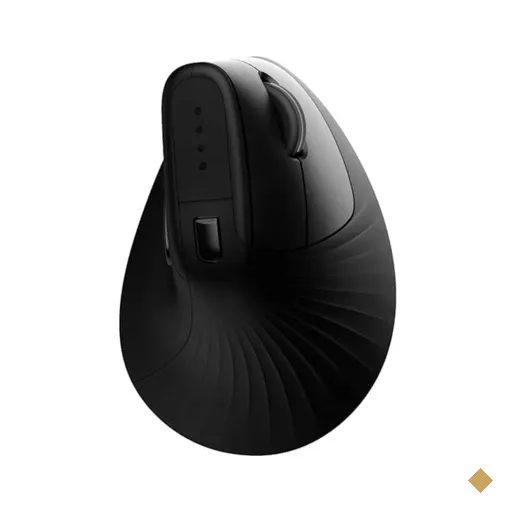 Mouse ergonômico sem fio, Vertical, 4000 DPI, Preto, MWBE08B, Ergo CX 1 UN