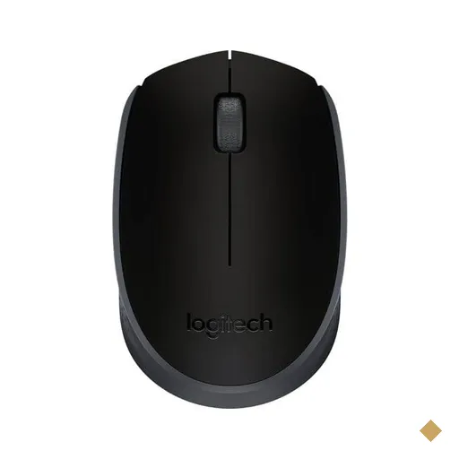 Mouse sem fio Logitech M170 com Design Ambidestro Compacto, Conexão USB e…