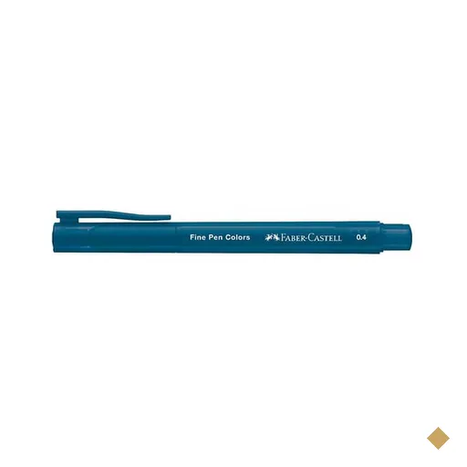 Caneta hidrográfica Ponta Porosa Fine Pen, Ponta Fina 0.4mm, Azul Médio…