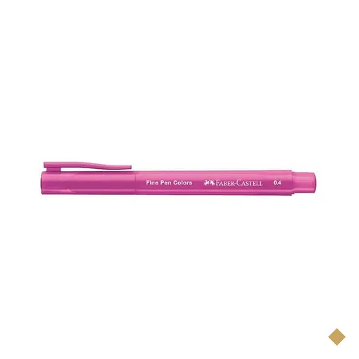 Caneta hidrográfica Ponta Porosa Fine Pen, Ponta Fina 0.4mm, Rosa Neon…
