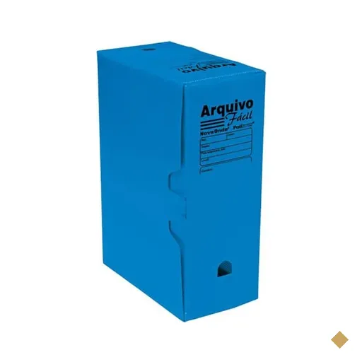 Arquivo morto novaonda com 5 unidades, 250mm x 130mm x 350mm, Azul, 044009…