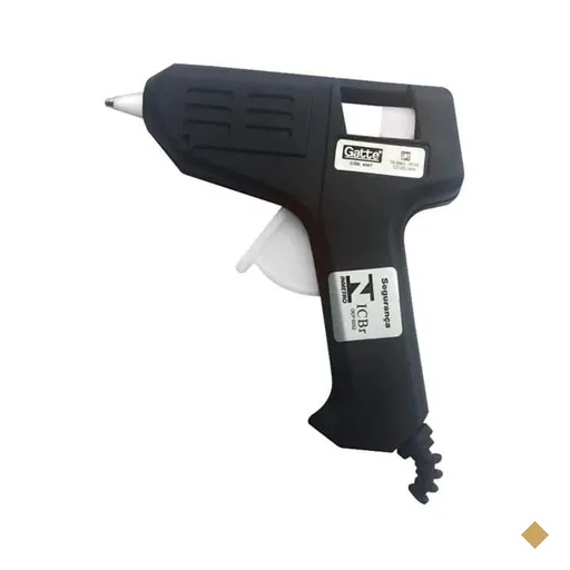 Pistola para cola quente fina 10w 4007 Make+ BT 1 UN