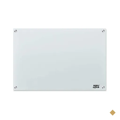Quadro Branco Magnético Vidro, 120cm x 90cm, GL4060MAG, Easy Office PT 1 UN