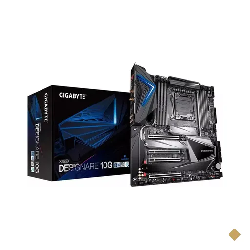 Placa Mãe Gigabyte X299X Designare 10G (LGA 2066/Intel X299/M.2/Wi-Fi 6…