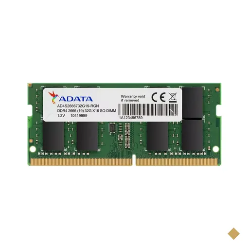 Memória Notebook ADATA Premier 4GB DDR4 SO-DIMM 2666MHz 1.2V CL19