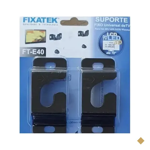 Suporte Fixo para TV 17 a 70 polegadas Universal - Fixatek